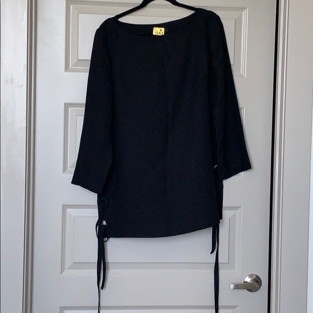 Banana Republic Black Tunic Minidress